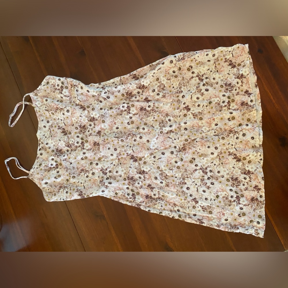 Sunday Best dress from Aritzia beautiful pink flowers